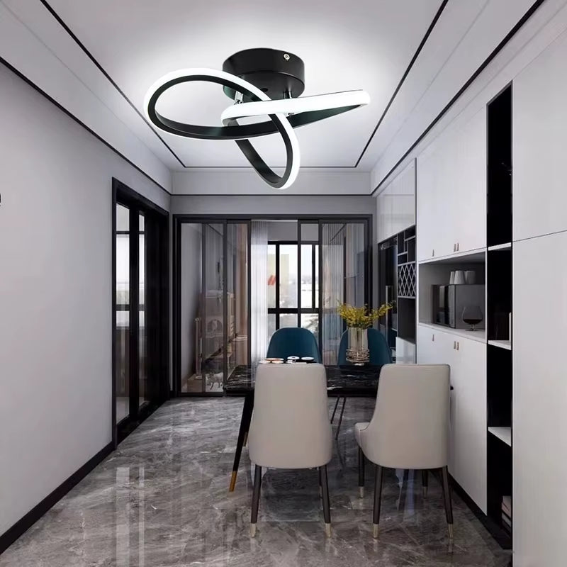 Creative Indoor Led Ceiling Lamp AC110V AC220V Modern Balcony Aisle Lighting Corridor Room Led Ceiling Lamp Nordic Fixture